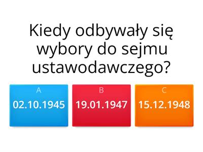 Polska po II wojnie Światowej