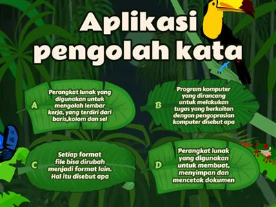 Soal Aplikasi dan Fiturnya