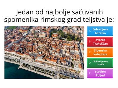 MATERIJALNA KULTURNA BAŠTINA PRIMORSKE HRVATSKE UNESCO