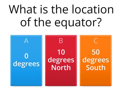 Longitude and Latitude