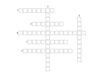 Crossword wordwall