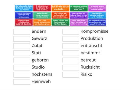 Lernwortschatz Kapitel 6