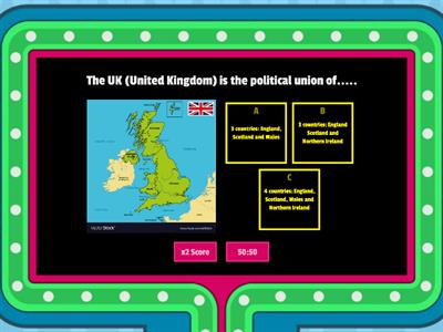 The UK and the British Isles QUIZ