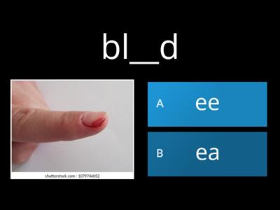 EE and EA Double Vowels