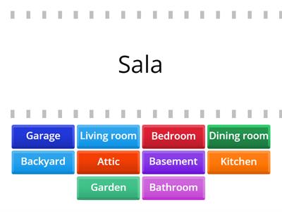 Vocabulario de la casa Level: BASIC