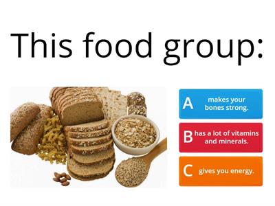 Food Groups and Health