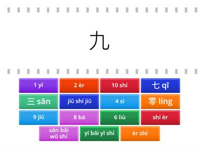 找一找汉语数字(Basic Chinese)