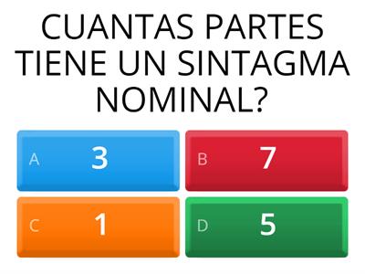 EL SINTAGMA NOMINAL