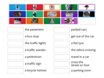 Spotlight 6 Vocabulary Module 3a Road safety