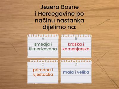 Jezera i Močvare Bosne i Hercegovine