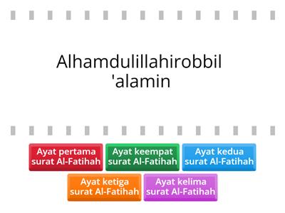 Surah Al-fatihah