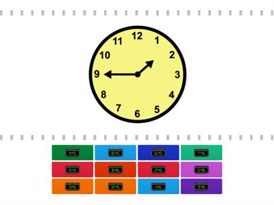 Reading Clock (45-minute) - Find the Match