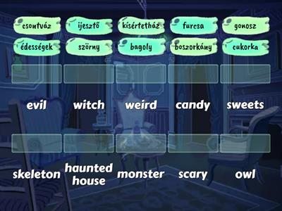 Halloween  vocabulary