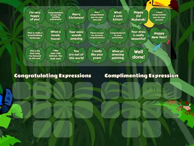 Congratulating and Complimenting Expression