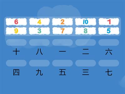 Hello华语starter1 -数字Match（L1~4）