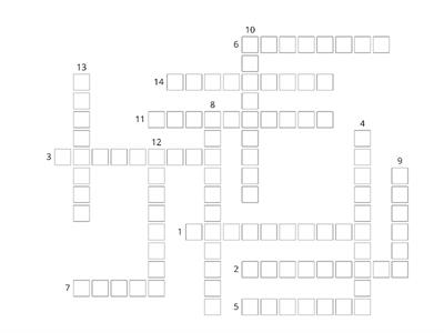 Crossword Vocabulary EF Upper 5A