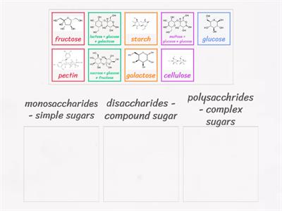 types of sugar 
