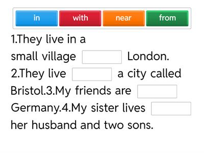 Outcomes Beginner  Unit 2 Prepositions