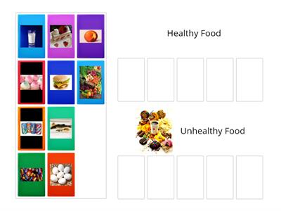 Classify the food in the correct group