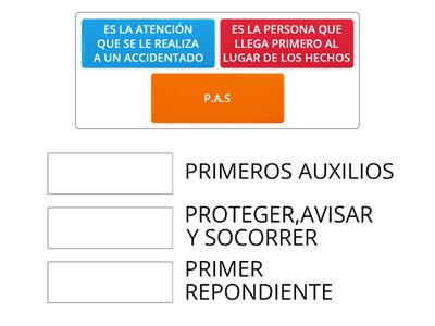 EVALUACIÓN PRIMER RESPONDIENTE