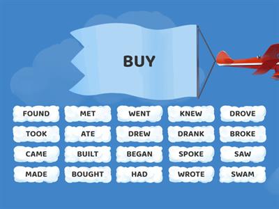 Irregular Verbs (preterit/infinitive)