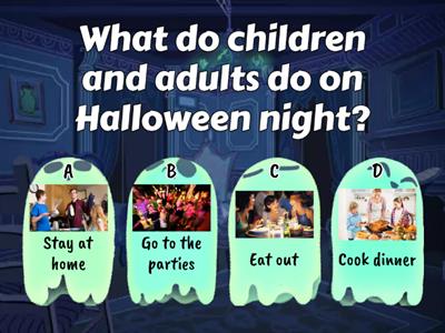 Halloween quiz (adults A1-A2)