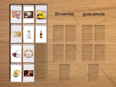 Brownies / Guacamole