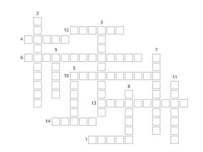 food crossword