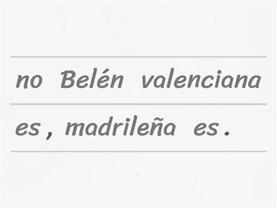 Verbos regulares. Nuevo español en marcha.