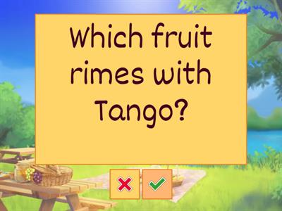 FRUITS  - Flash cards riddles
