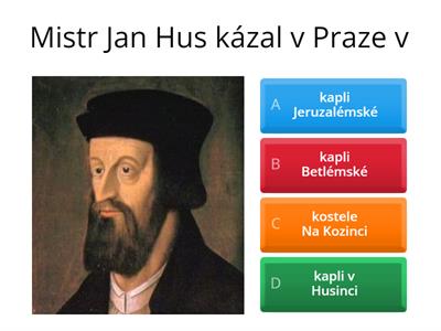 Husitství kvíz