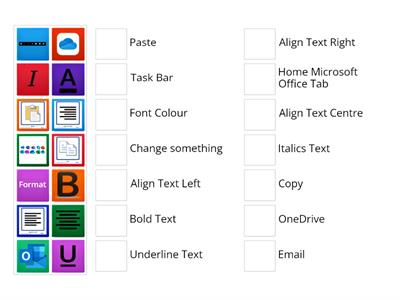 Identify the components - Microsoft Word