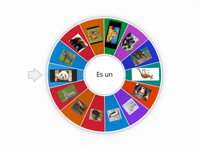 ruleta de los animales