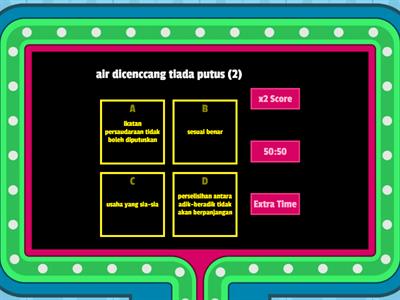 [KUIZ] Senarai Peribahasa Primari 5 - 6 [1-10]