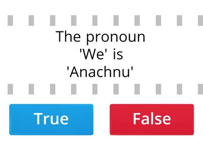 Hebrew Pronouns Plural