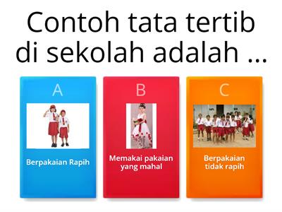 Aturan dan tata tertib di sekolah 