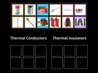 Sorting Thermal Conductors and Insulators