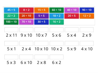 Multiplication and Division 