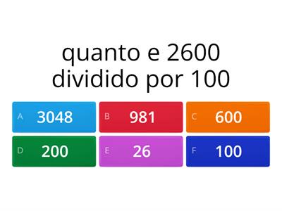 matematica     divisao por  10   100   1000