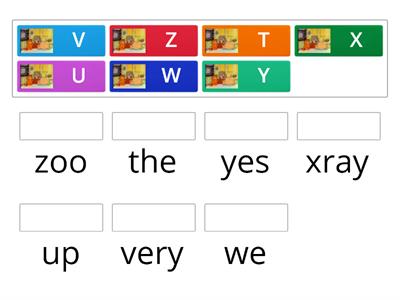 Garfield Turkey T-Z Sight Words