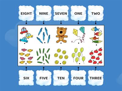 REVISION - Numbers 1-10 COUNTING
