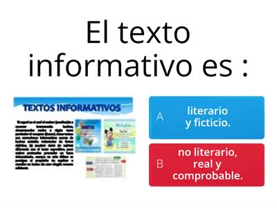 Texto informativo 3ro