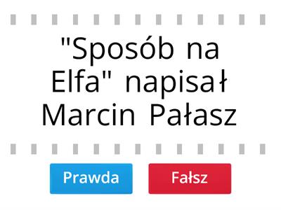 Lektura Sposób Na Elfa - Materiały Dydaktyczne