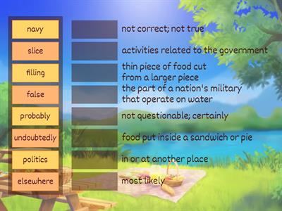 Day 5_RT2_Unit2_Lesson 1_The Earl's Lunch_pp. 28-30_VOCABULARY