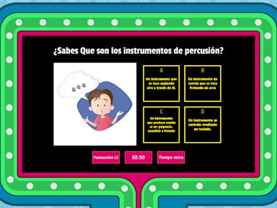 Actividad : Instrumentos de percusión