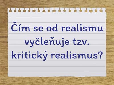 Literatura 5 - realismus