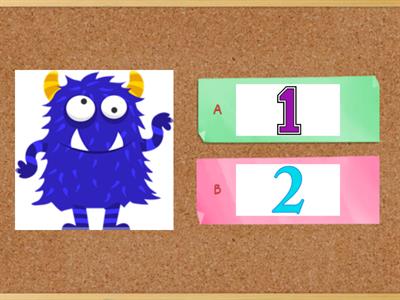 Counting monsters/numbers kid's box 1