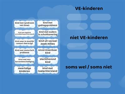 Doelgroep kinderen