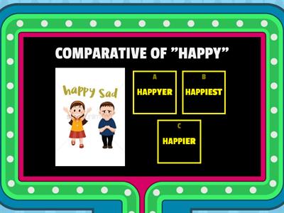 COMPARATIVES AND SUPERLATIVES