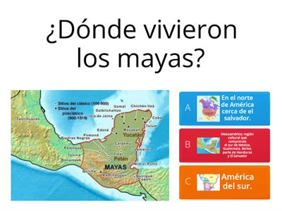 Evaluación acumulativa Mayas y Aztecas.